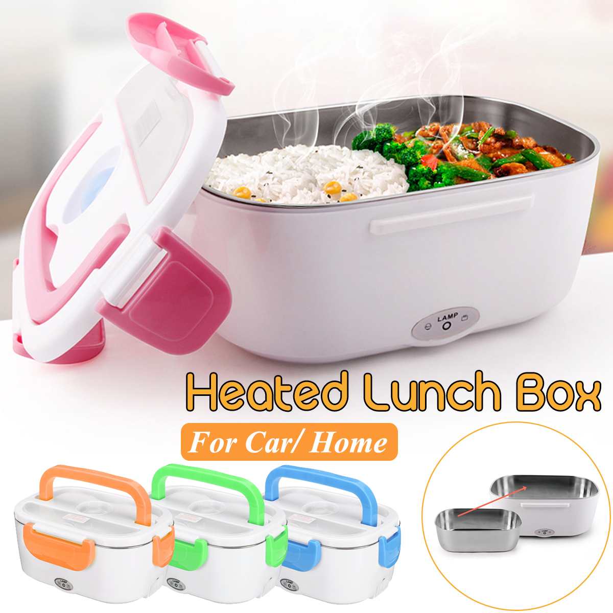 Electric Heated Lunch Box