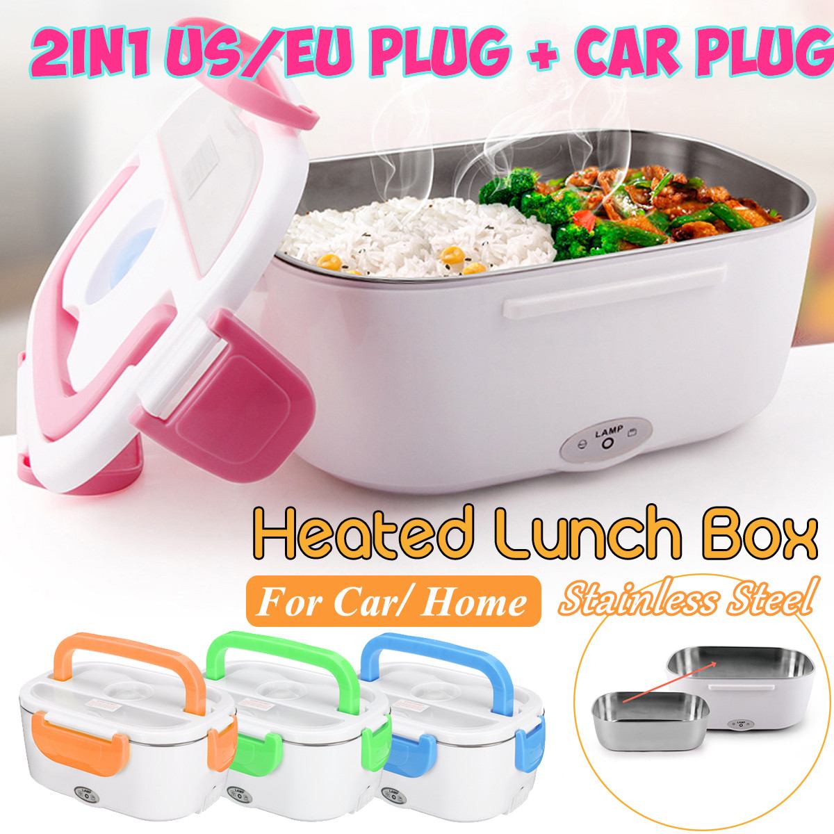 Electric Heated Lunch Box
