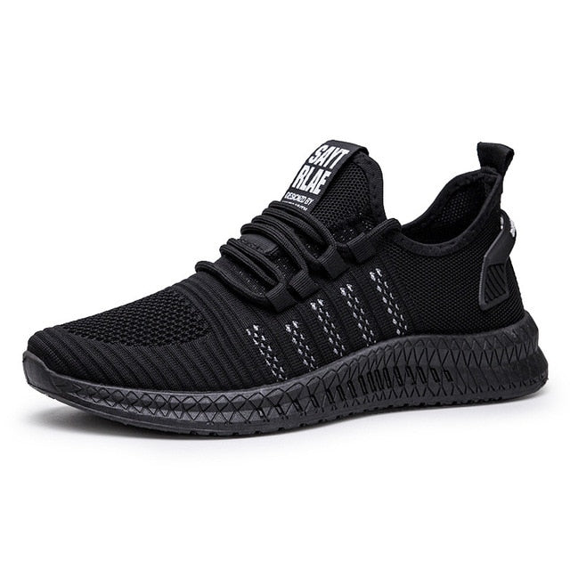 Men's Sports Shoes Men's Mesh Breathable Shoes Men's Casual Sports Running Lightweight Flying Woven Tide Shoes