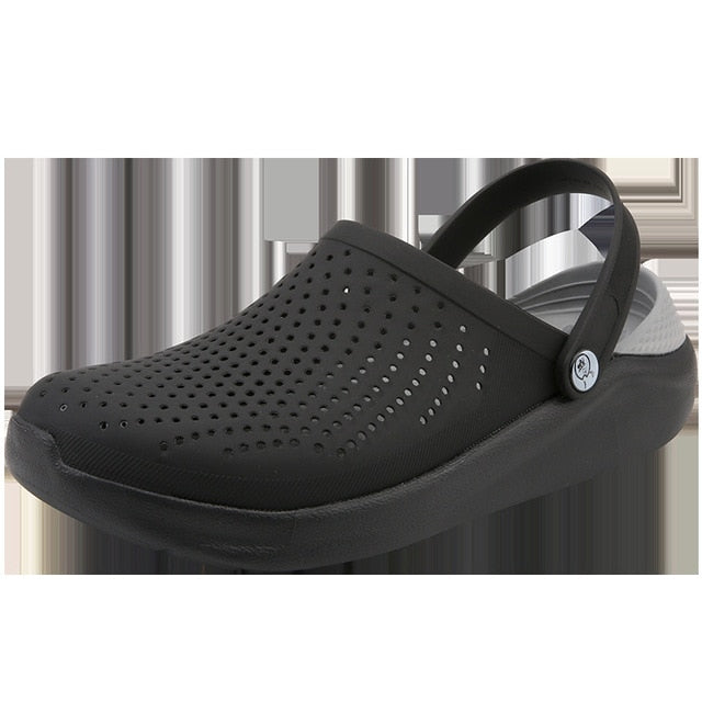 2019 Summer New Men's Sandals EVA Lightweight Hollow Beach Slippers Non-slip Men Women Garden Clog Shoes Casual Flip Flops
