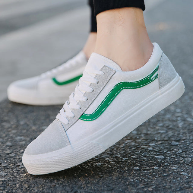 Spring Autumn Brand Men Casual Shoes Canvas Shoes Breathable Lace-up Oxfords Fashion Sneakers Men Low Cut Non-slip Best Seller