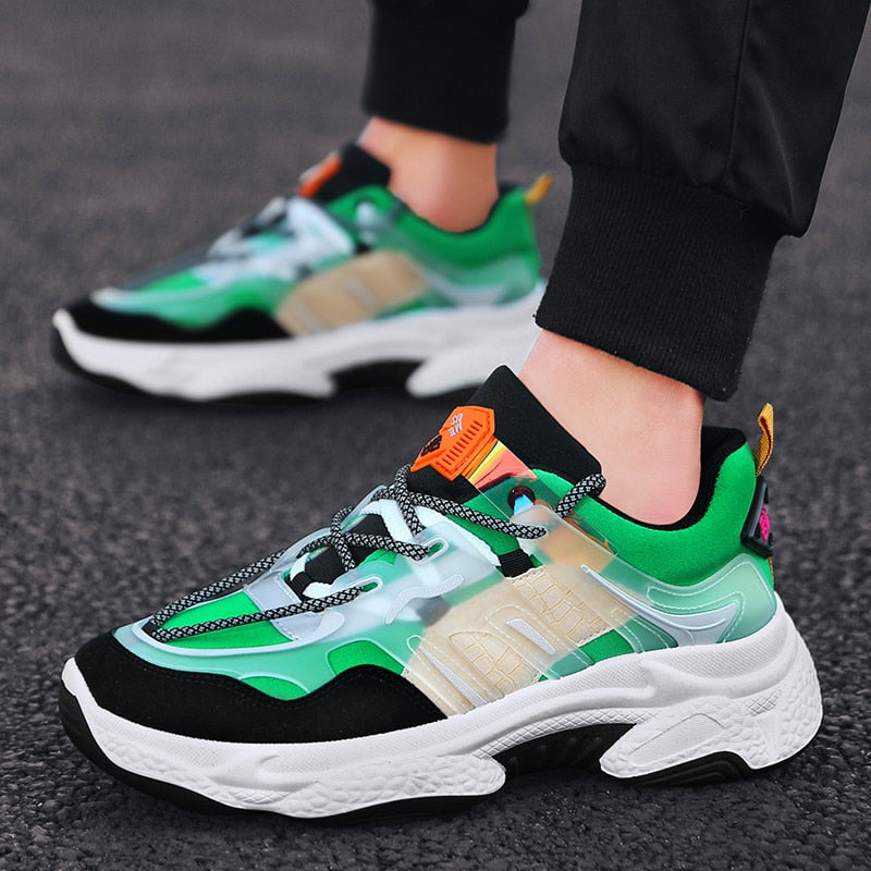 2020 New Mesh Men Sneakers Casual Shoes Lac-up Men Shoes Lightweight Comfortable Breathable Walking Sneakers Zapatillas Hombre